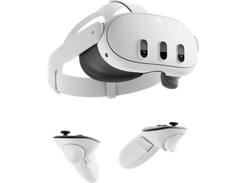 Gafas de realidad virtual - Meta Quest 3, 512 GB, Resolución 4K, Blanco