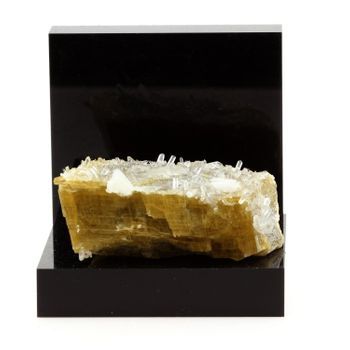 Sideritis Y Cuarzo Natural De Francia, Saint -pierre -de -méage - Energy Healing Pierre, Mineral Raro - 202.9 Ct - Certificado De Autenticidad