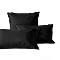 basic funda de almohada negro
