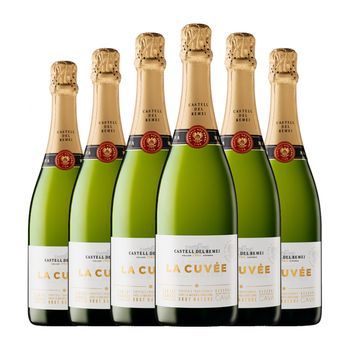 Castell Del Remei La Cuvée Brut Nature Cava 75 Cl 11.5% Vol. (pack De 6 Unidades)