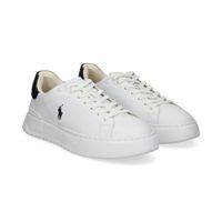 polo ralph lauren zapatillas hombre - blanco talla 10