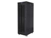 rack independiente lanberg ff01-8042-23bl 42u 1200kg lcd ruedas gestion cableado negro