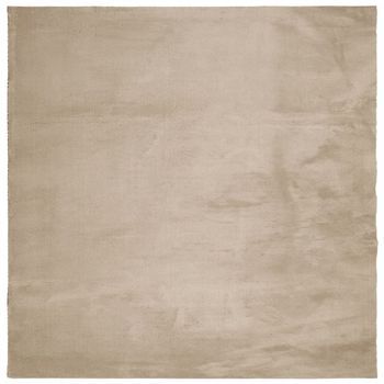 Alfombra De Pelo Corto Suave Lavable Huarte Arena 200x200 Cm Vidaxl