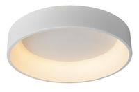 lampara de techo de aluminio con 1 led integrado blanco
