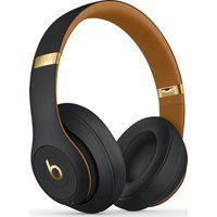 beats studio 3 wireless bluetooth noise-cancelling headphones - midnight black black