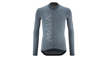 Maillot de manga larga mavic aksium azul