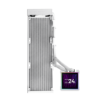 lian li hydroshift ii lcd s 360 fanless procesador kit de refrigeraci n l quida blanco 1 pieza s