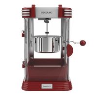 cecotec maquina de palomitas electrica funtaste pcorn classic palomitero 300 w diseno retro