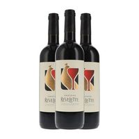 revelette vino tinto rouge cotes 75 cl 13 vol pack de 3 unidades