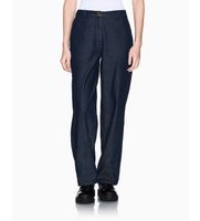 ax armani exchange para mujer xw002257af21337mb001 pantalon de tela chambray marino m casual algodon