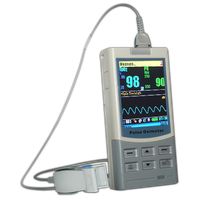 pulsioximetro de mano  onda pletismografica  con sensor adulto  md300m  choicemmed