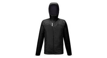 Chaqueta negra con capucha millet bossons 100 para hombre
