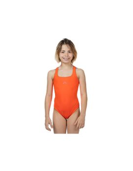 Bañador de Natación Aquarapid Cost.Intero Infantil Naranja