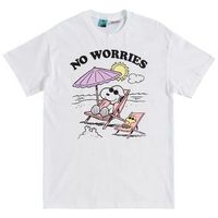 peanuts camiseta no worries para hombre