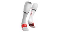 calcetines compressport full socks run white
