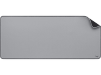 alfombrilla para teclado y raton - logitech desk mat studio series nylon poliester gris