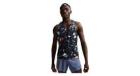 camiseta sin mangas nike aeroswift glam negro para hombre