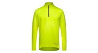 camiseta de manga larga gore wear 1 4 zip everyday mid fluo