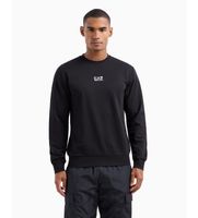 ea7 para hombre 8npm30pjvrz sudadera de cuello redondo de algodon core identity negro xl casual deportivo