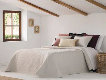 Colcha reversible jacquard almansa sandeco