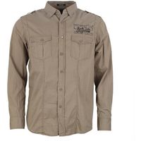 srk camisa manga corta chemise homme cotrace para hombre