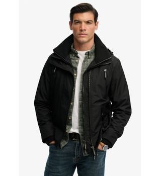 Superdry para hombre. M5012334A Chaqueta Mtn Windbreaker negro (XXL), Casual, Poliéster Reciclado