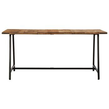 Mesa De Comedor | Mesa De Cocina Madera Maciza De Mango 160x80x75 Cm
