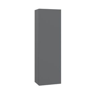 Armario De Baño  - 30 X 25 X 100 Cm - Gris Mate