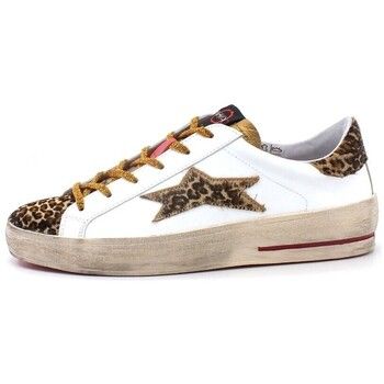 Okinawa Deportivas Moda Low Plus Limited Sneaker Cavallino Bianco Leopard 1927 para mujer