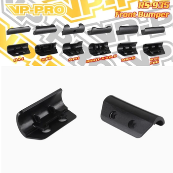 VP-PRO RS-935 1/8 Buggy parachoques delantero 2 piezas para AE RC8B4.1 Sworkz S35 IF8B Mugen MBX8 MBX8R KYOSHO MP9 MP10 TLR 8ight X 2,0