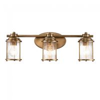 aplique de pared para banos ashland bay 3 luces