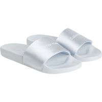 calvin klein jeans chanclas chancla slide satin mujer para mujer