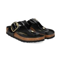 birkenstock sandalias planas mujer - negro talla 36r