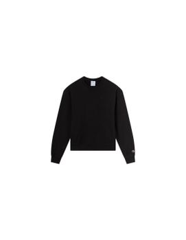 Sudadera Champion Crewneck Mujer Negro