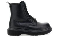 botines de piel sintetica para mujer black 36