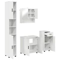juego de muebles de bano 4 uds brillante 61 x 35 x 64 cm vidaxl