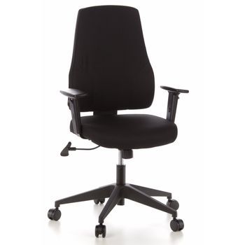 Silla De Oficina, Ergonómica Para Ordenador Pro-tec 100 Tela Negro