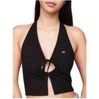 tommy hilfiger blusa dw0dw17903bds para mujer