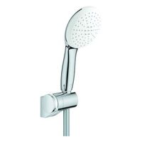 conjunto de ducha con soporte grohe tempesta 110 2 chorros rain jet chrome 27601003