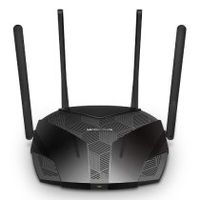 mercusys mr80x router inalambrico gigabit ethernet doble banda 24 ghz  5 ghz negro
