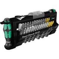 estuche puntas  vasos  accesorios 39 piezas 14 - wera - tool check plus