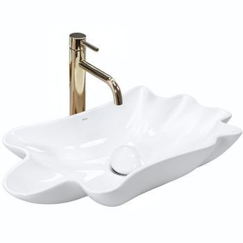 Lavabo Sobre Encimera Rea Infinity White 100