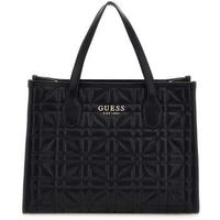 guess bolso de mano bolso con solapa convertible adam de  negro para mujer