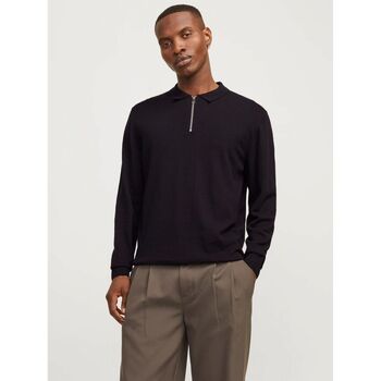 Jack & Jones Jersey 12268210 EMIL KNIT POLO-BLACK para hombre