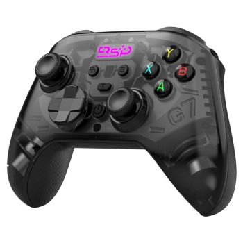 Controlador de juego inalámbrico de modo dual G7 con joysticks y gatillos de efecto Hall, 1000 Hz, giroscopio de 6 ejes,