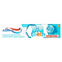aquafresh big teeth toothpaste 6-8 years