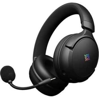 Auriculares NOVA gaming Atlas GH215 inalámbricos Bluetooth 5.4 RGB micrófono desmontable negros
