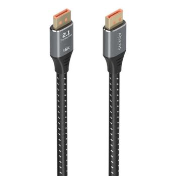 Cable DisplayPort Aisens A158-0902 2.1 80Gbps 16K 1.5m Negro FreeSync G-Sync HDR