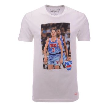 CAMISETA MITCHELL AND NESS NEW JERSEY NETS - DRAZEN PETROVIC & DERRICK COLEMAN