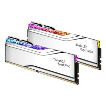 Memoria RAM G.Skill Trident Z5 Neo RGB 32GB 2x16GB DDR5 6000MHz CL28 AMD EXPO RGB Plata